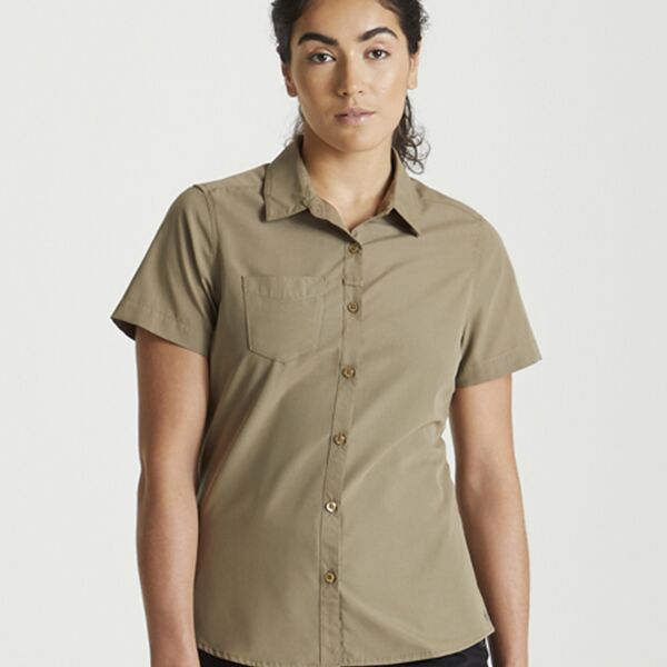 Craghoppers Expert Ladies Kiwi Short Sleeve Shirt Thumbnail